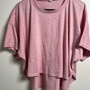 EXLURA Amazon 2 Piece Short Sleeve Crop Top Jogger Pant Matching Set